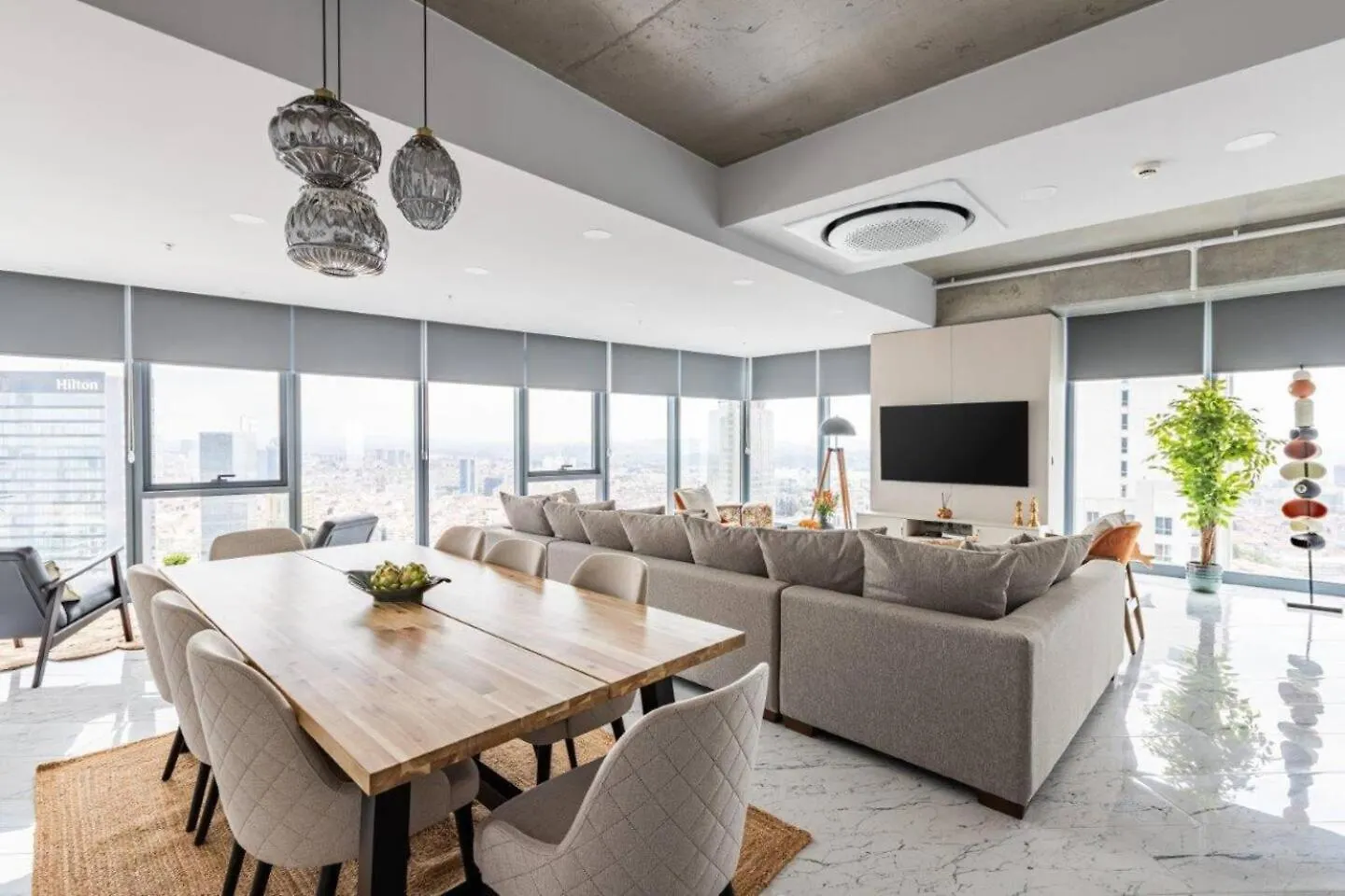Vila Gorgeous 4Bd2Bath Bright Airy Penthouse! #355 Istanbulská provincie